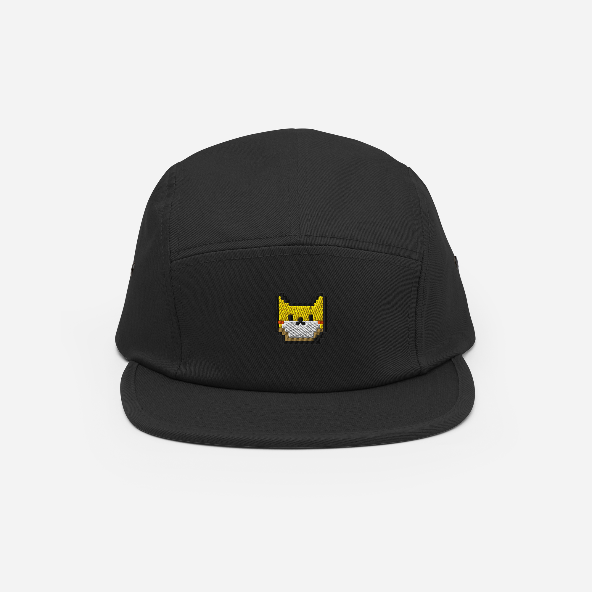 5 Panel Cap - Black - Catoshi