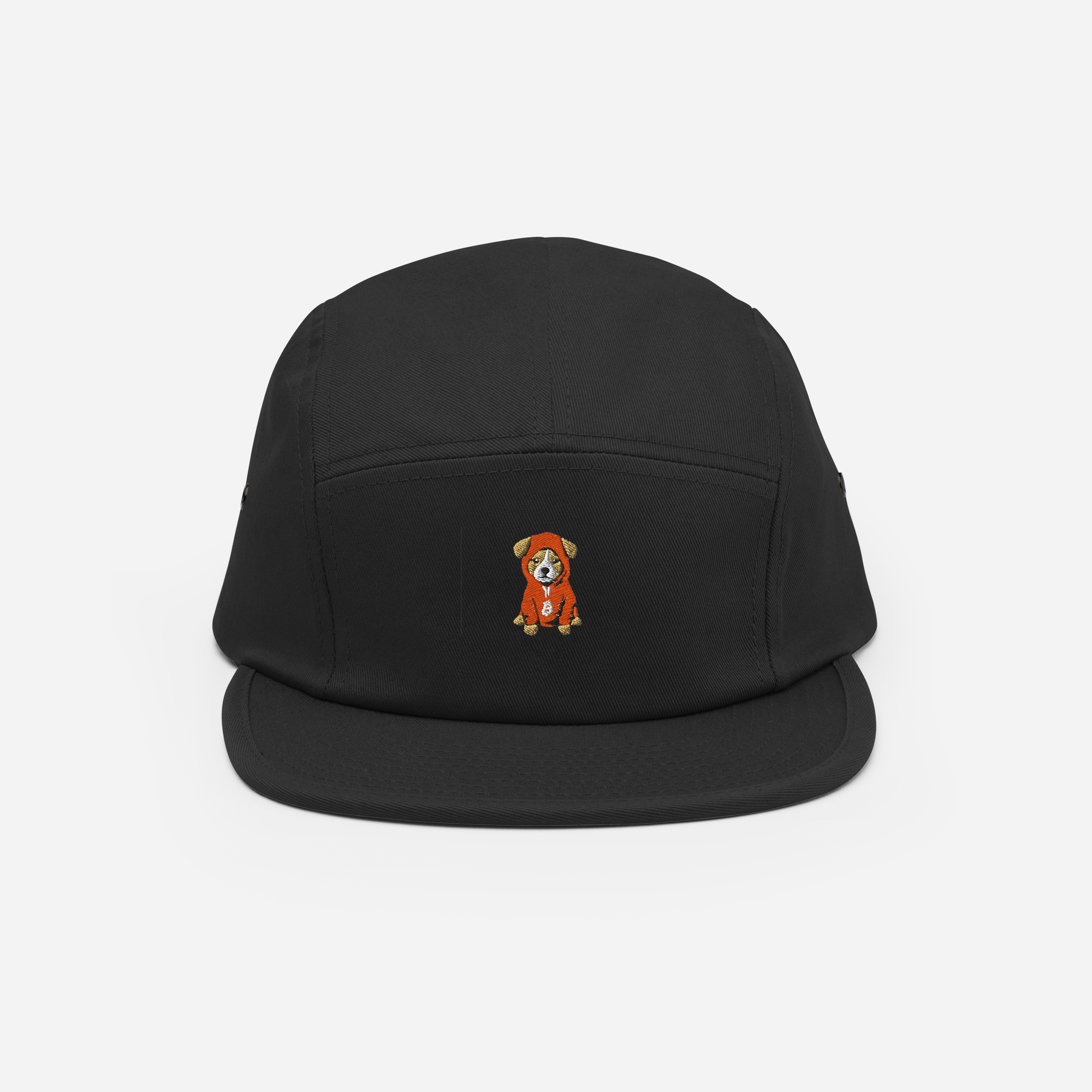 5 Panel Cap - Black - $DOG
