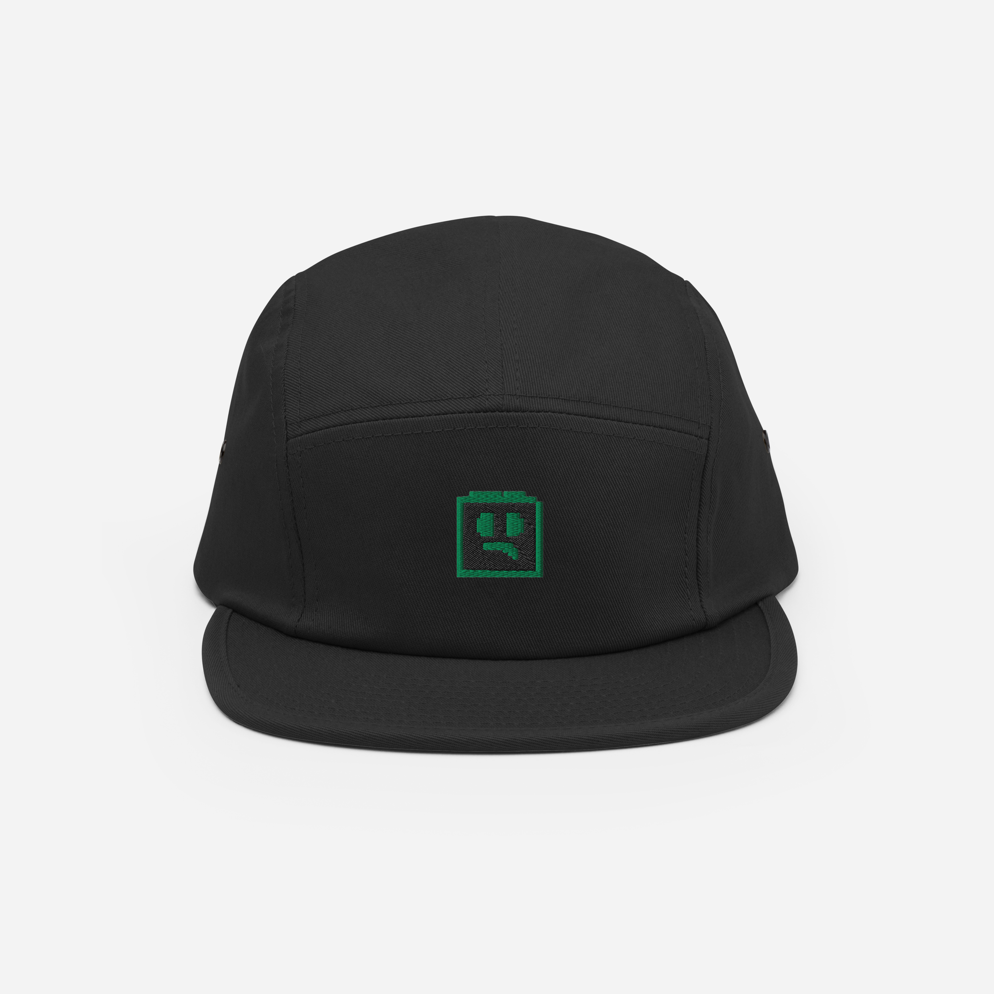 5 Panel Cap - Black - FOMO