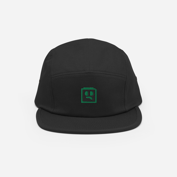5 Panel Cap - Black - FOMO