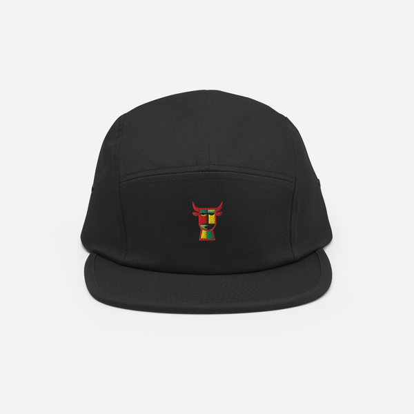5 Panel Cap - Black - LFG