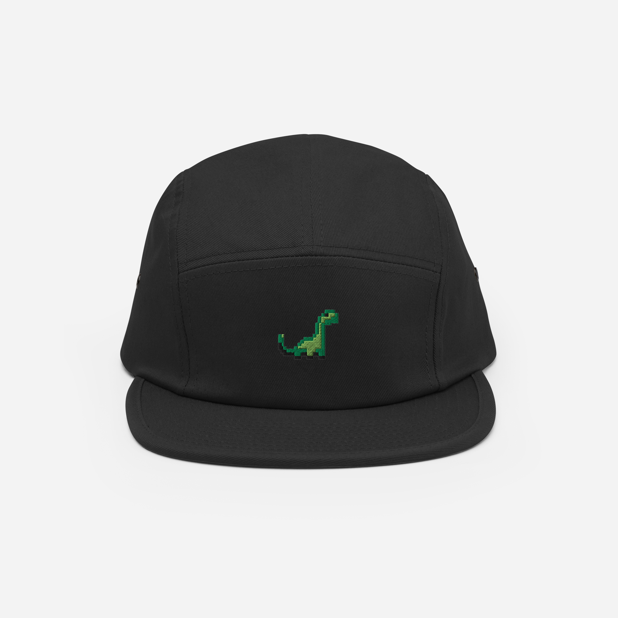 5 Panel Cap - Black - RexRally