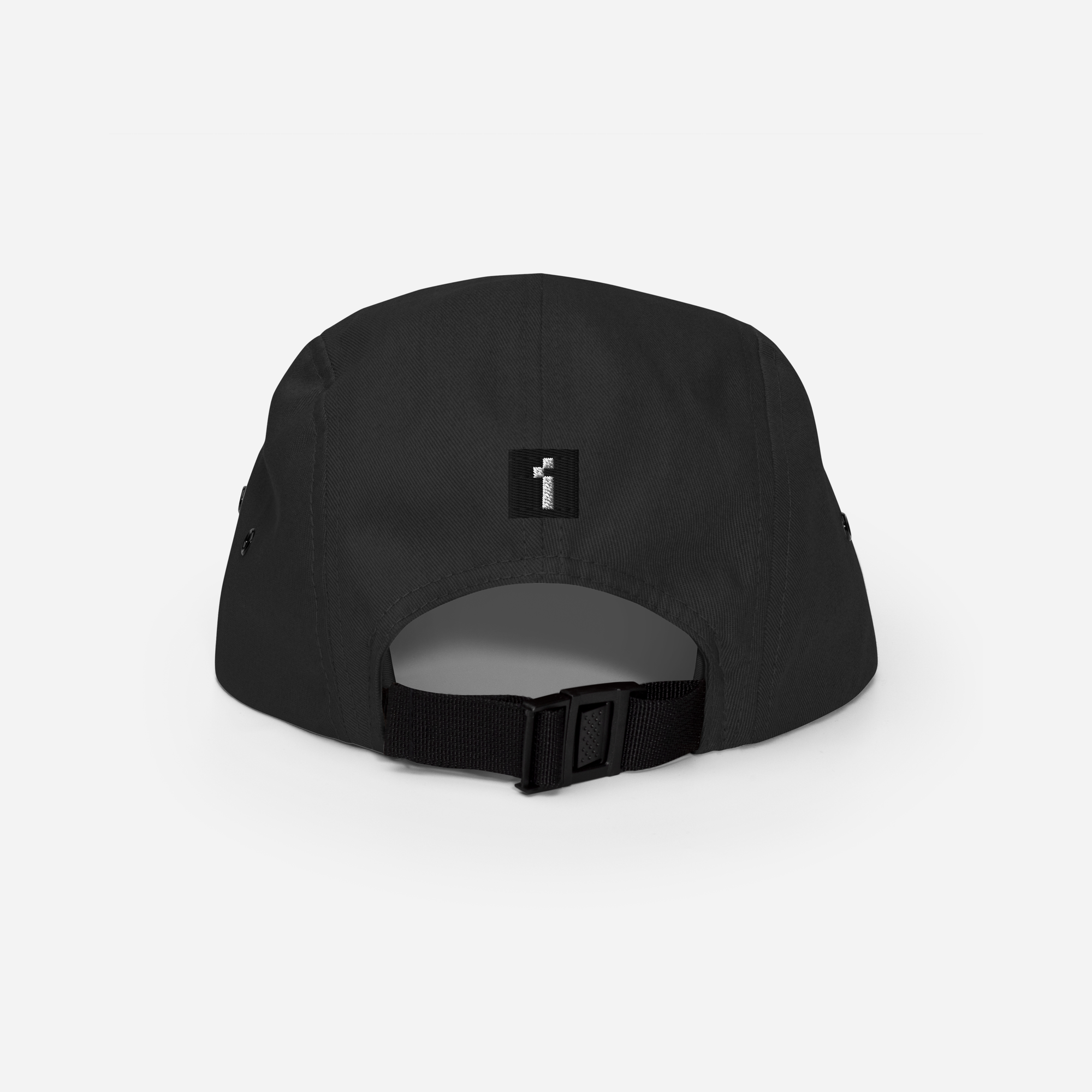 5 Panel Cap - Black - NodeDog