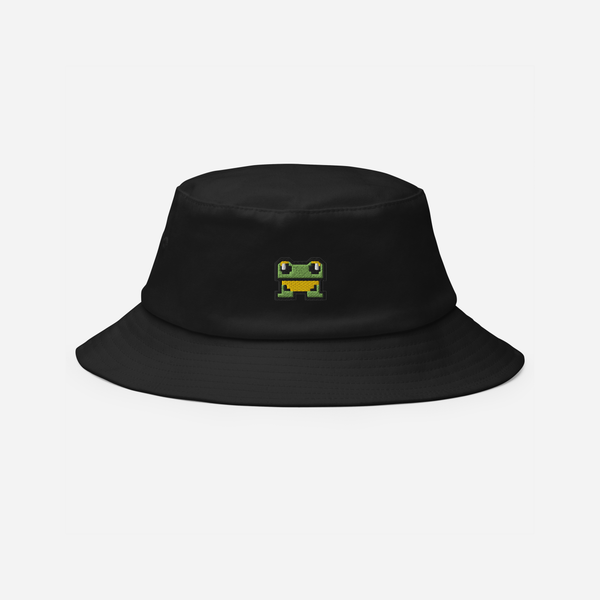 Bucket Hat - Black - FrogFolio