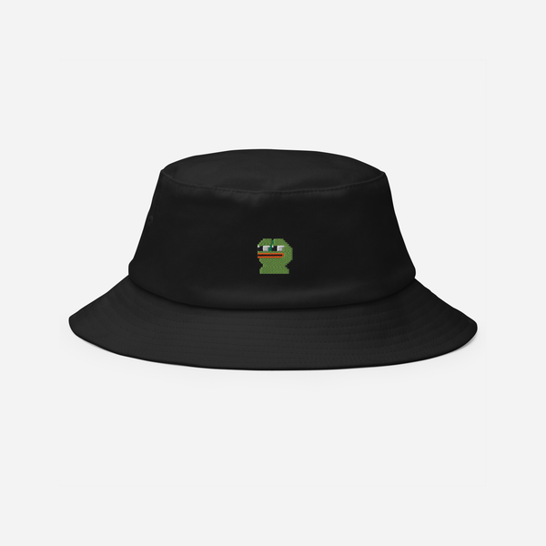Bucket Hat - Black - Pepe