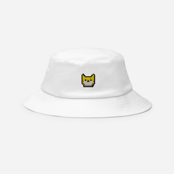 Bucket Hat - White - Catoshi