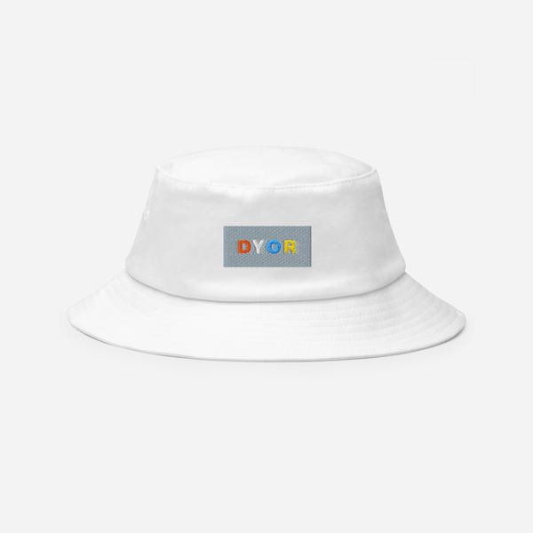 Bucket Hat - White - DYOR