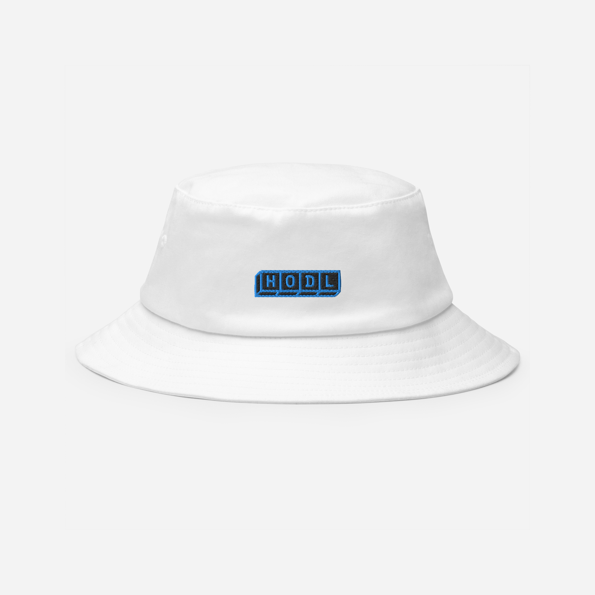 Bucket Hat - White - HODL