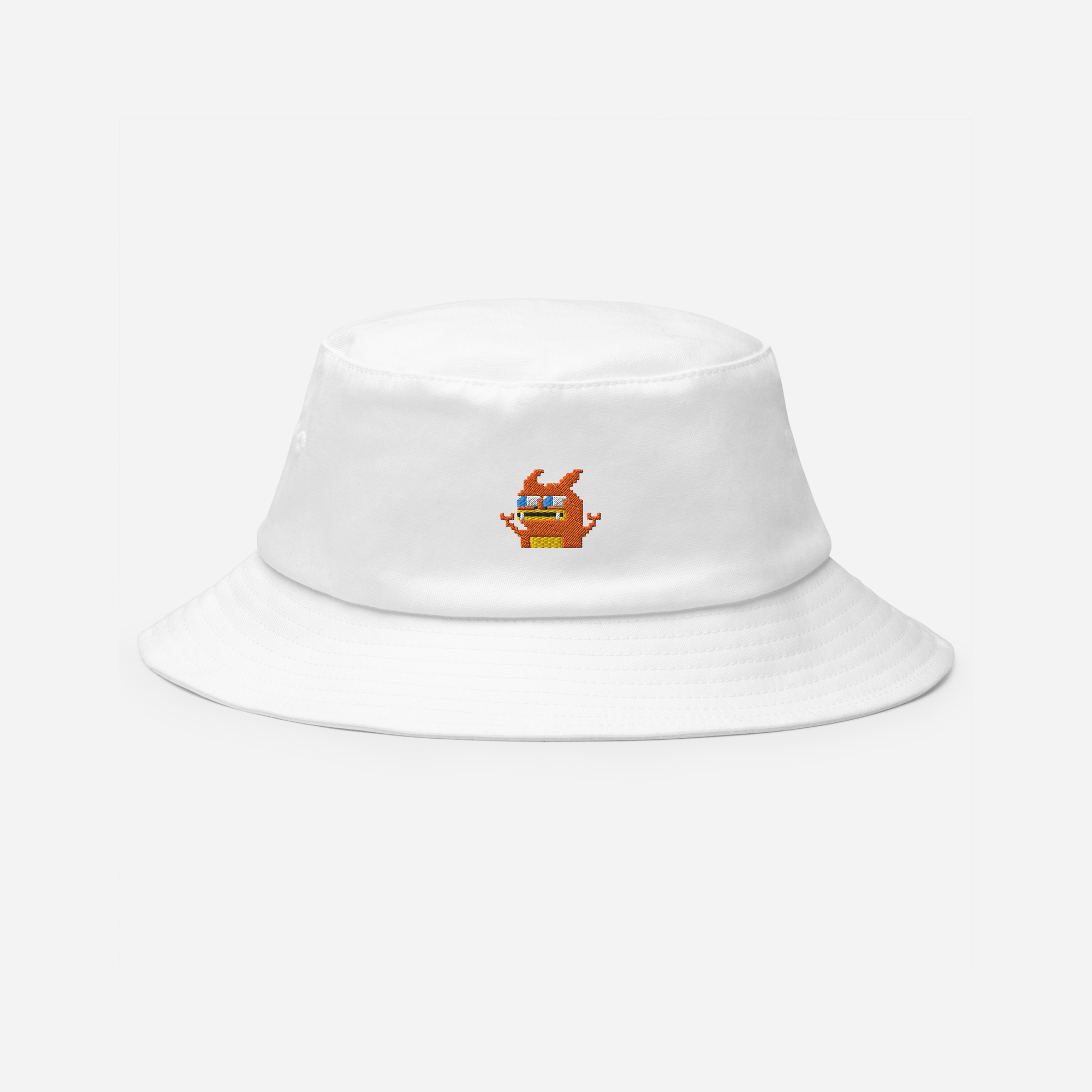 Bucket Hat - White - Pepezard