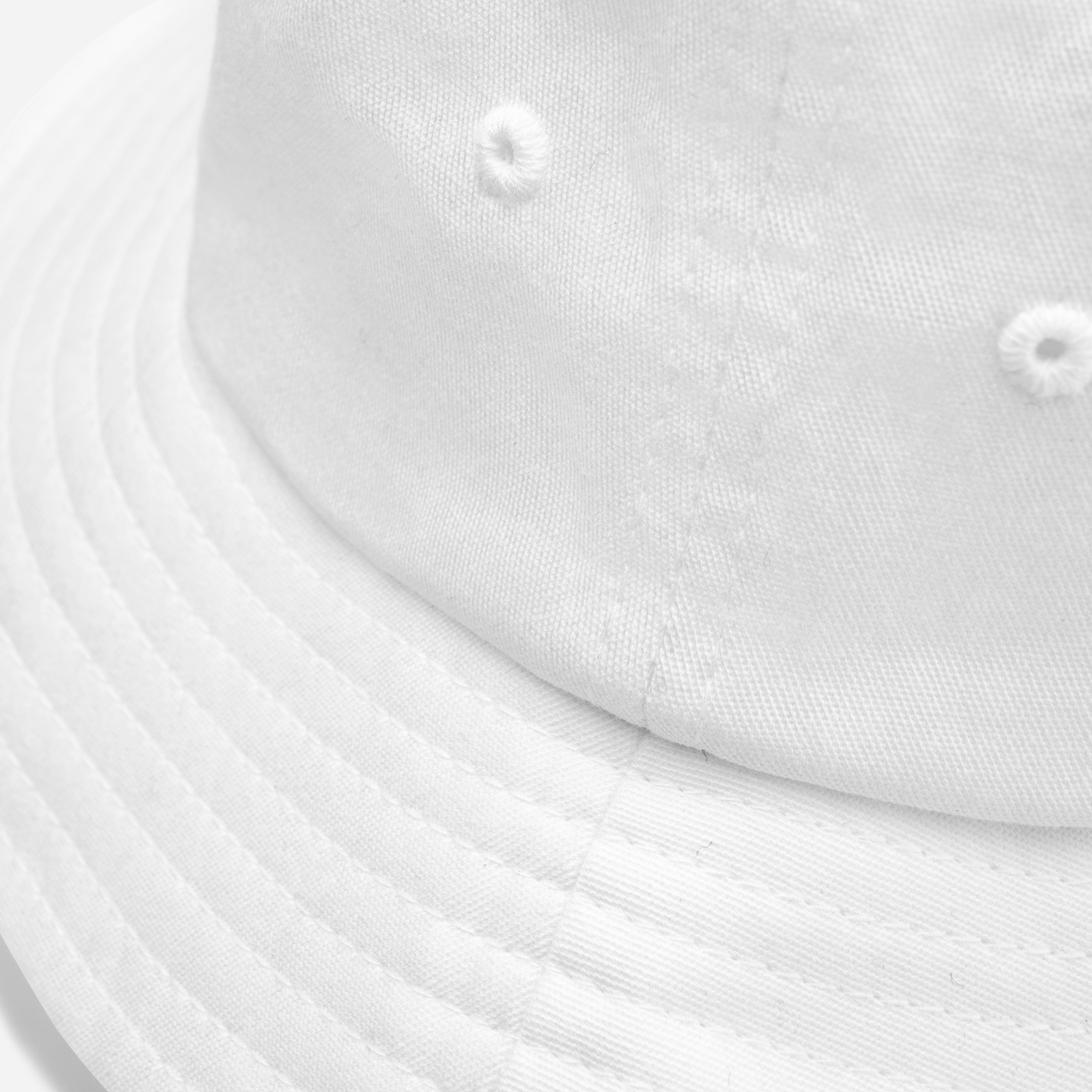 Bucket Hat - White - STAMPS (green)