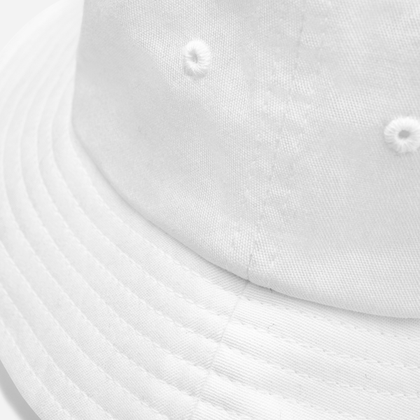 Bucket Hat - White - LFG (green)