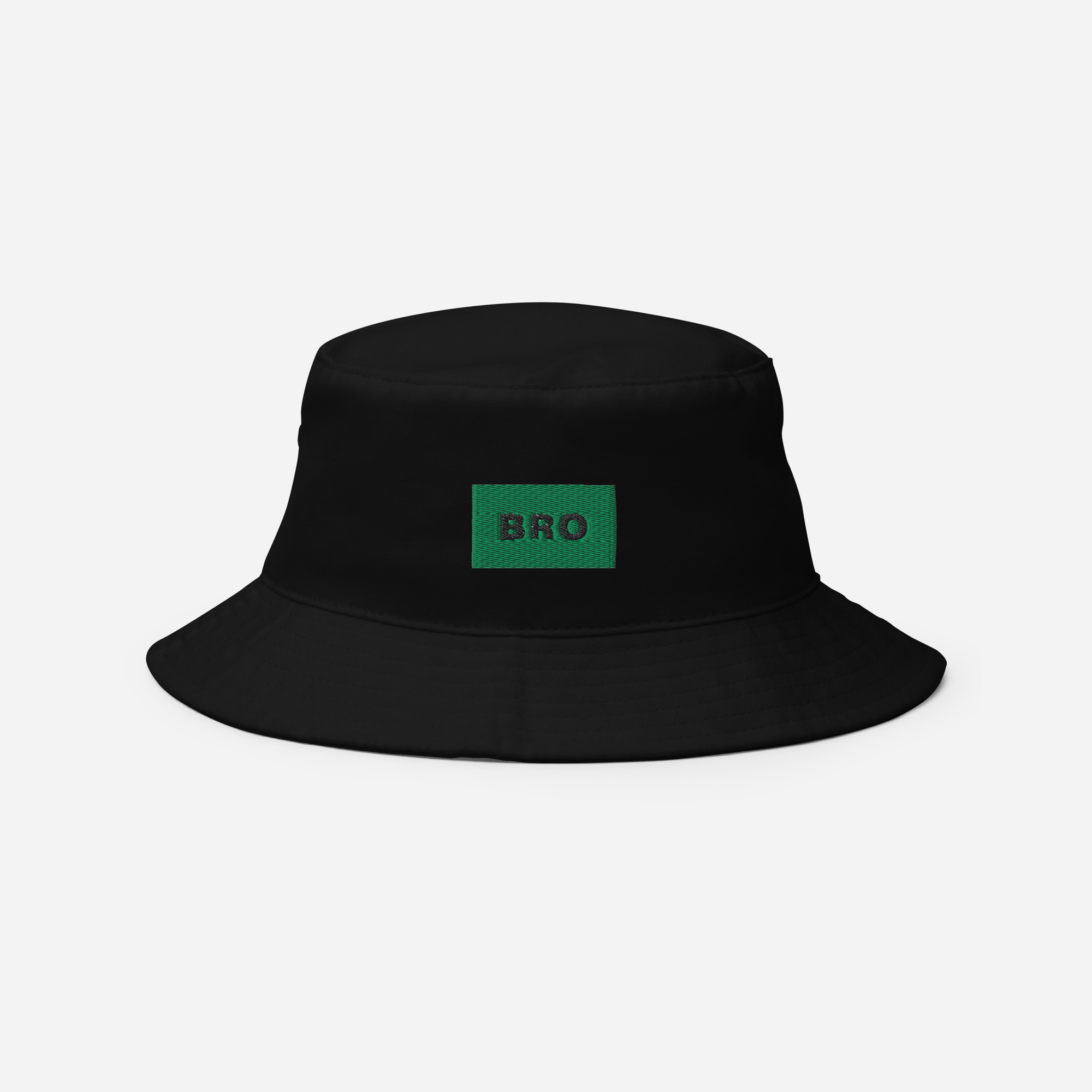 Bucket Hat Soft - BLACK - BRO (green)