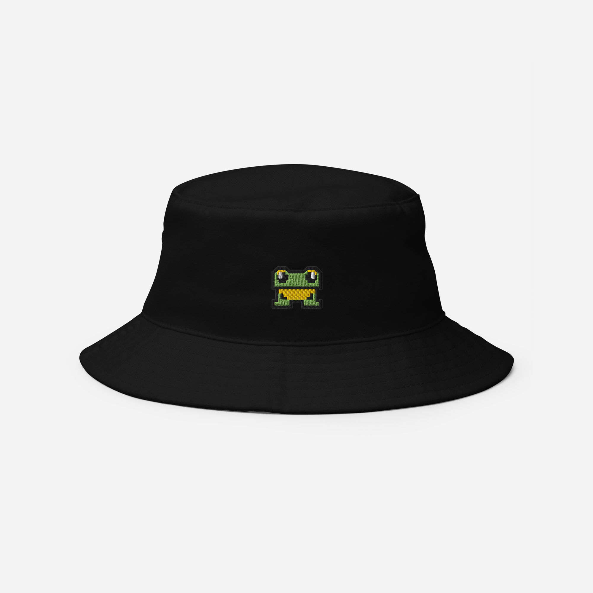 Bucket Hat Soft - Black - FrogFolio