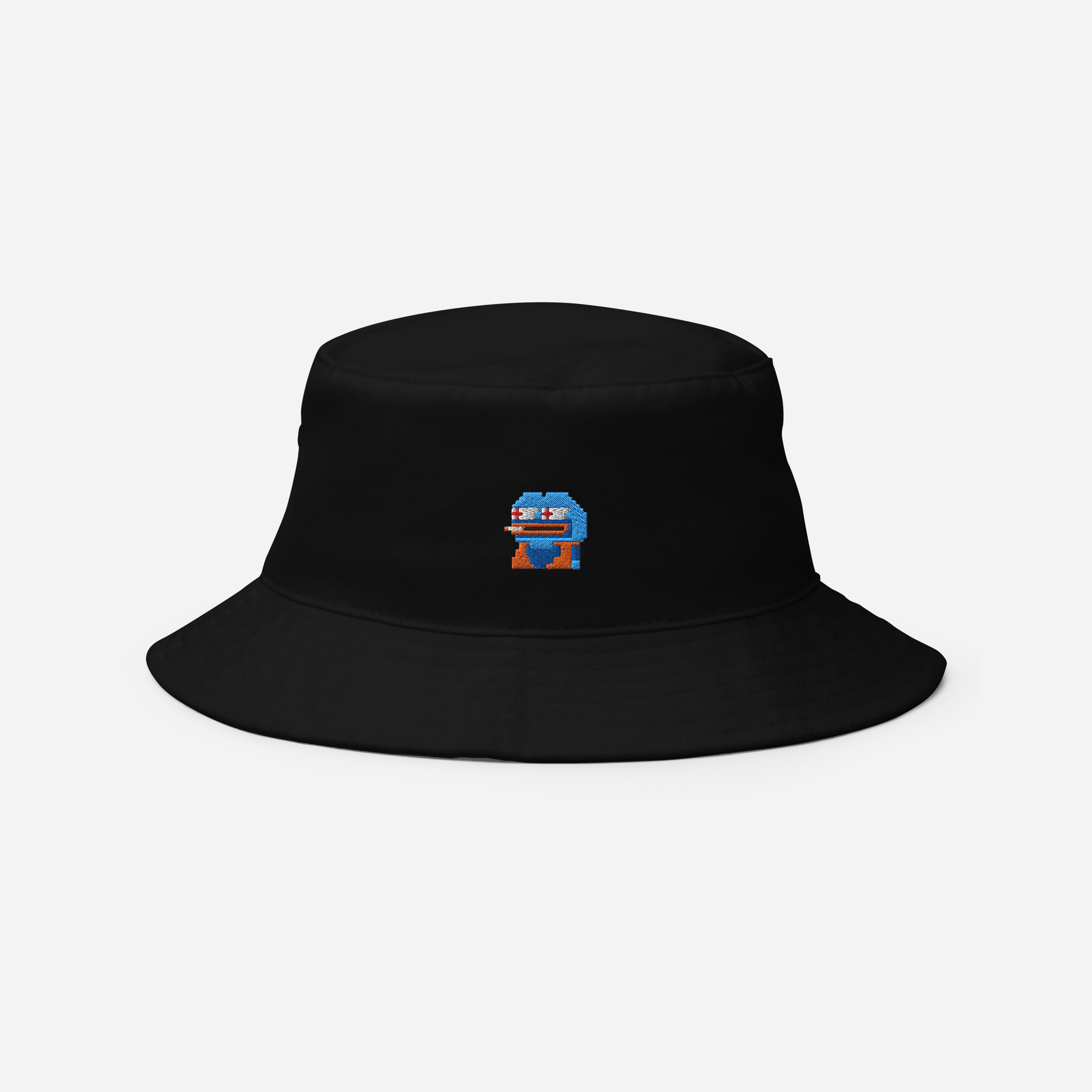Bucket Hat Soft - Black - Gokupepe