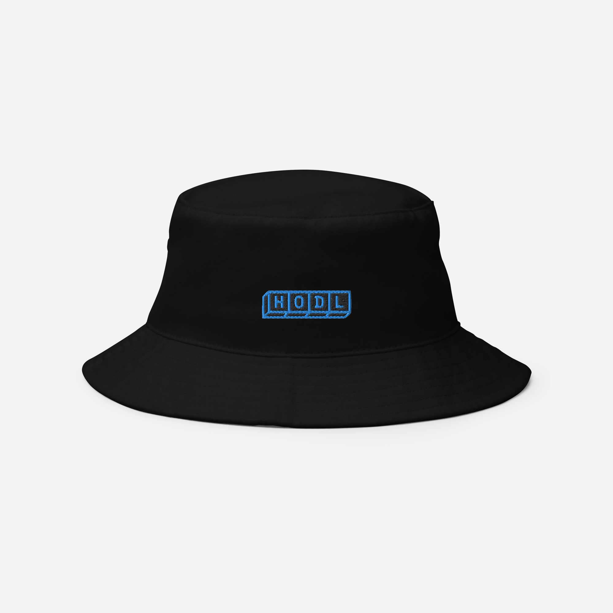 Bucket Hat Soft - Black - HODL