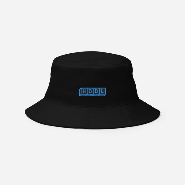 Bucket Hat Soft - Black - HODL