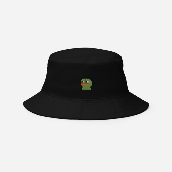 Bucket Hat Soft - Black - Pepe