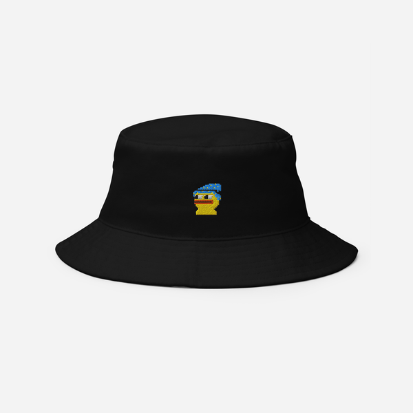 Bucket Hat Soft - Black - Pepewizard