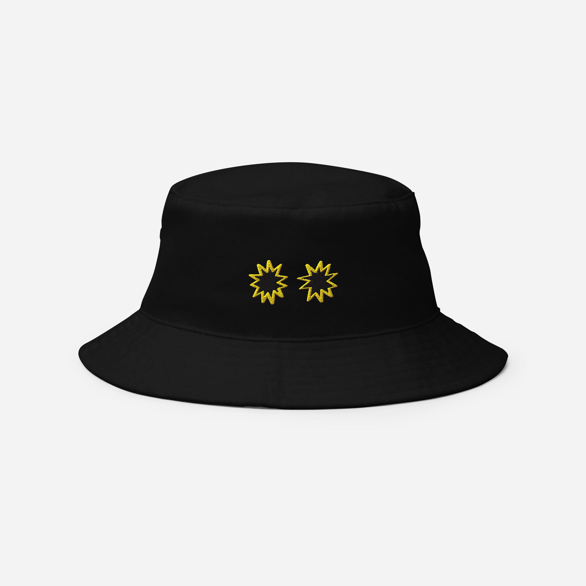 Bucket Hat Soft - Black - StarsEyes