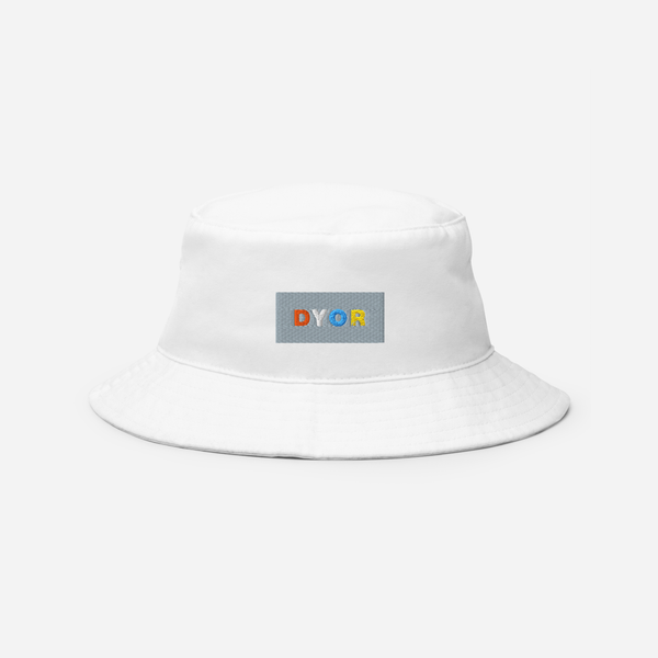 Bucket Hat Soft - White - DYOR