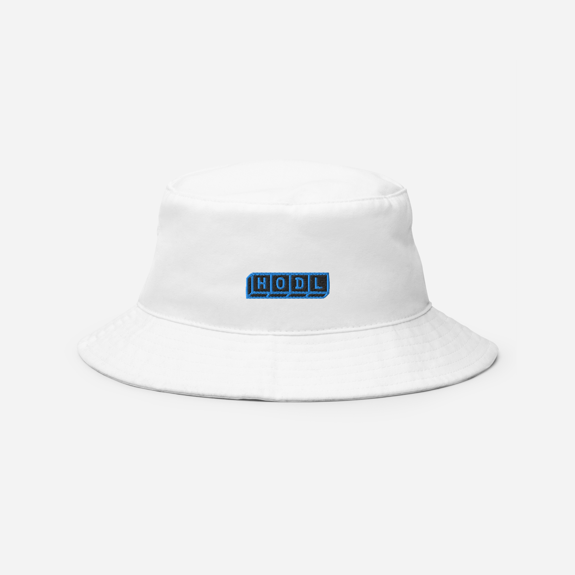 Bucket Hat Soft - White - HODL