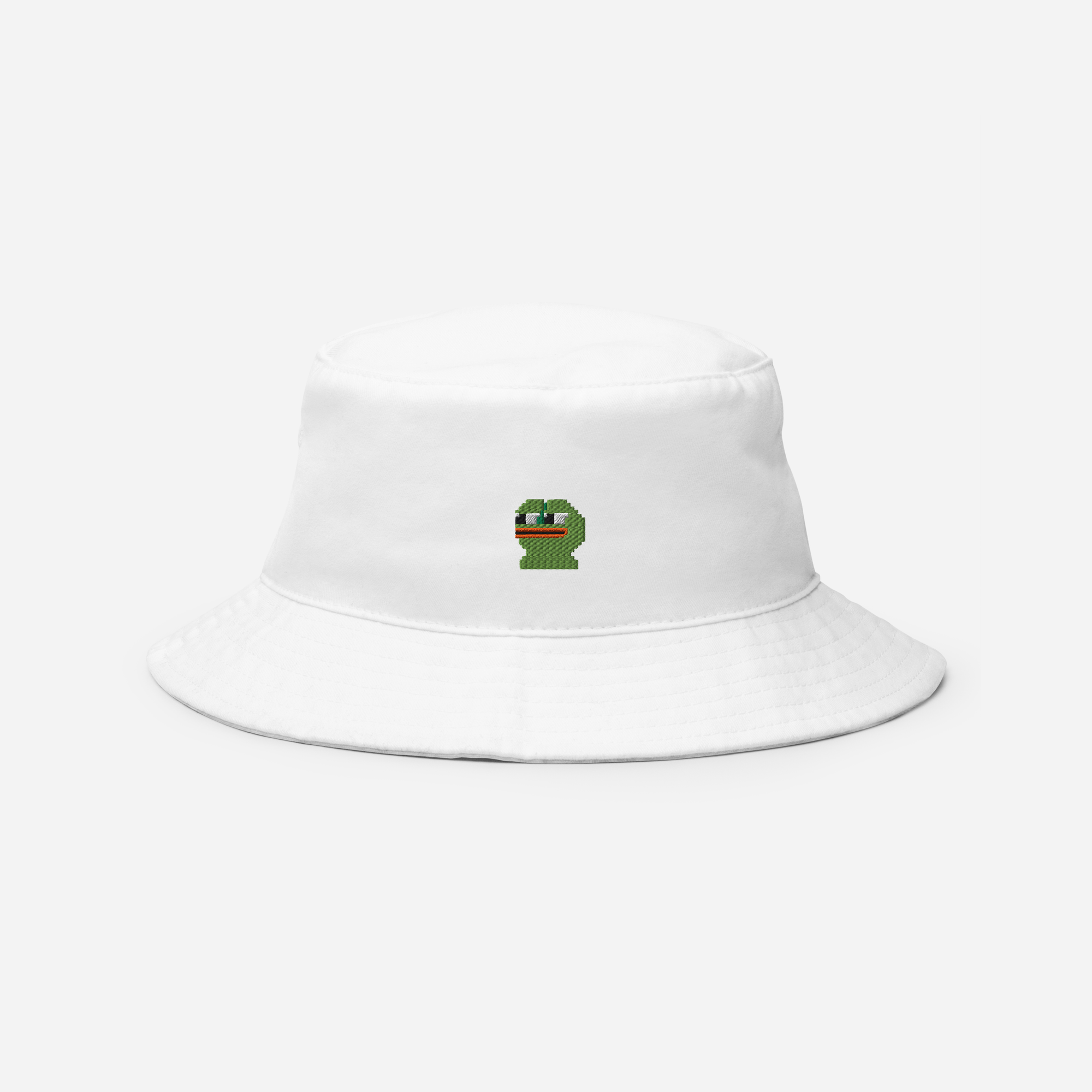 Bucket Hat Soft - White - Pepe