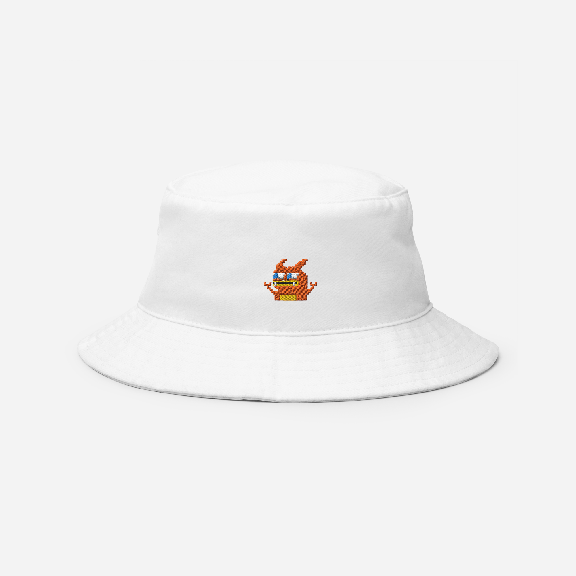 Bucket Hat Soft - White - Pepezard