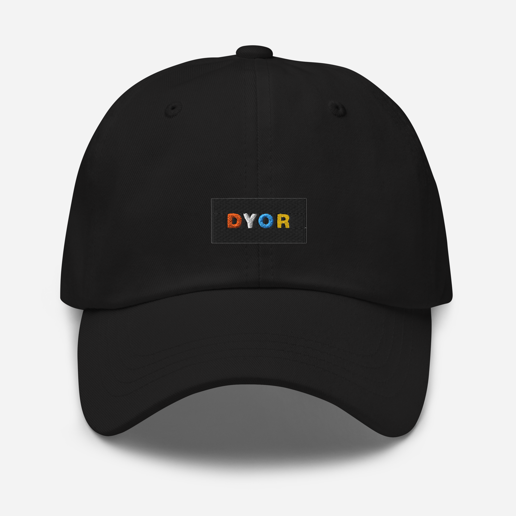Classic Dad Hat - BLACK - DYOR