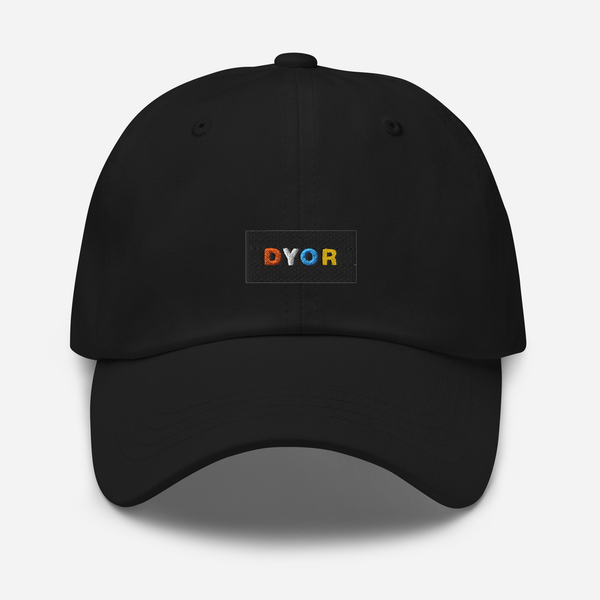 Classic Dad Hat - BLACK - DYOR