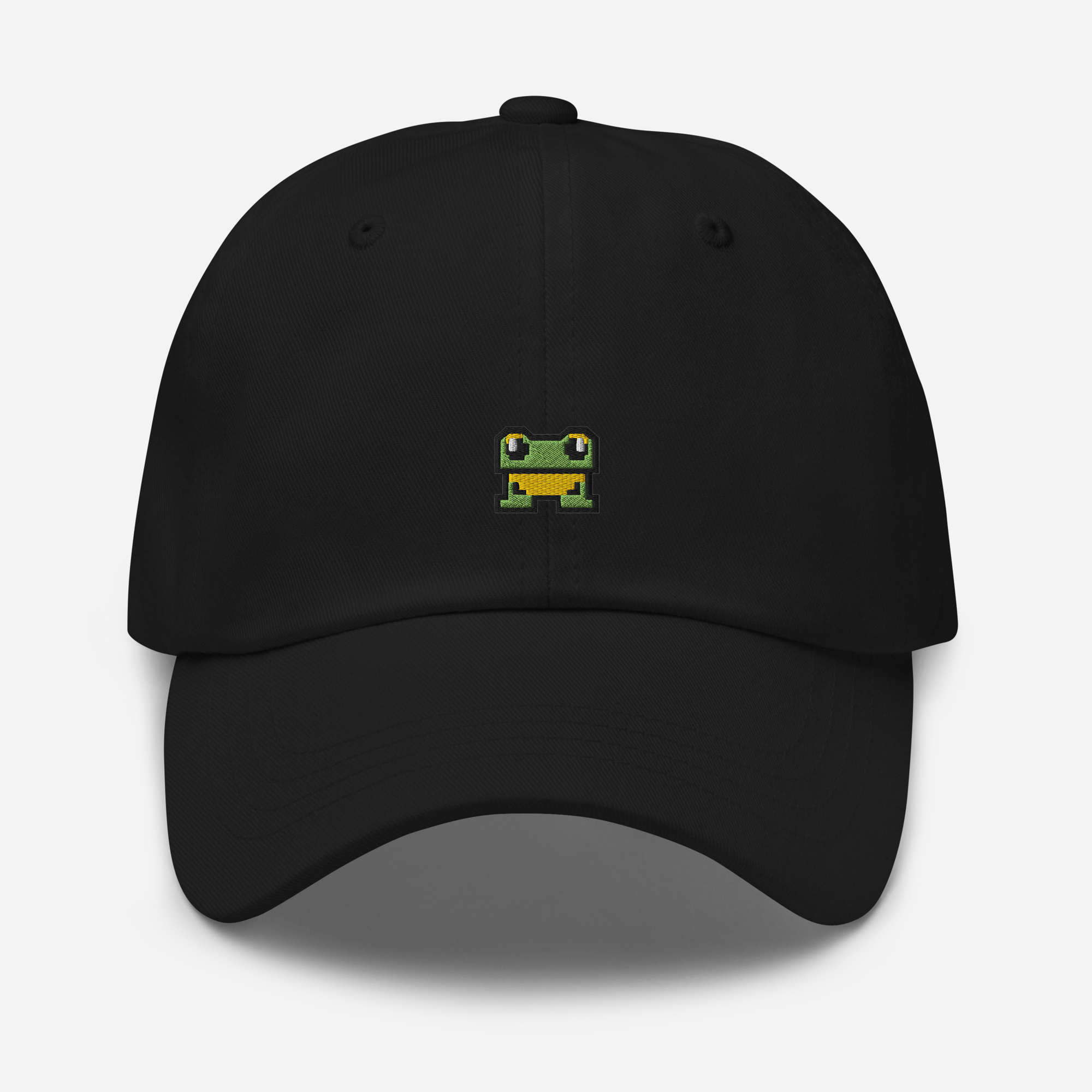 Classic Dad Hat - Black - FrogFolio