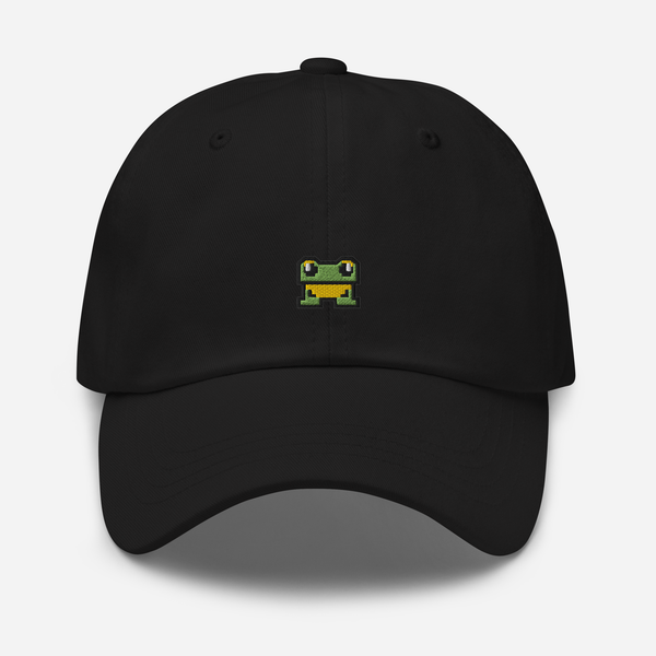 Classic Dad Hat - Black - FrogFolio
