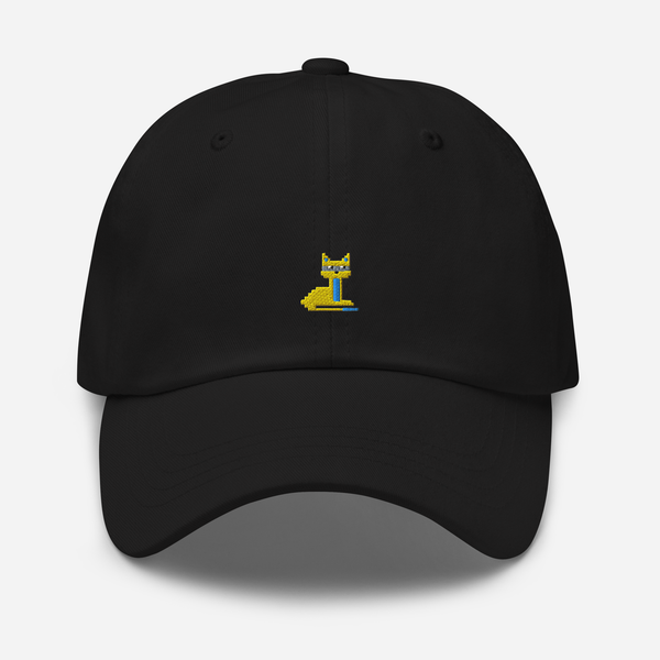 Classic Dad Hat - Black - NodeCat