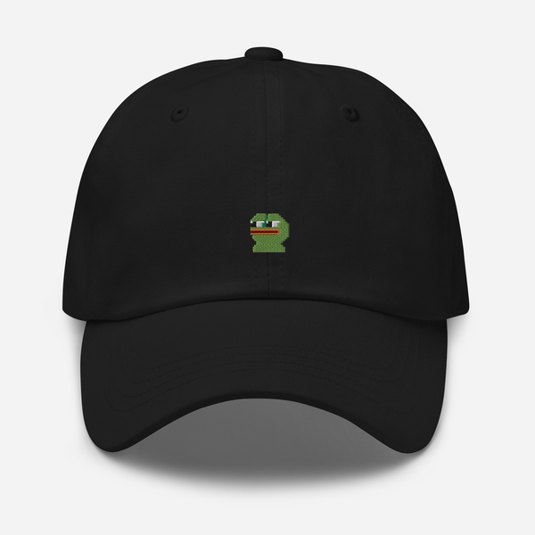 Classic Dad Hat - Black - Pepe