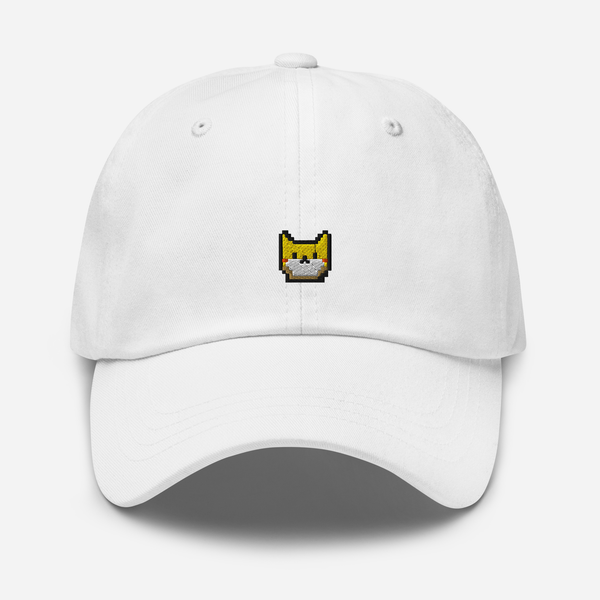 Classic Dad Hat - White - Catoshi
