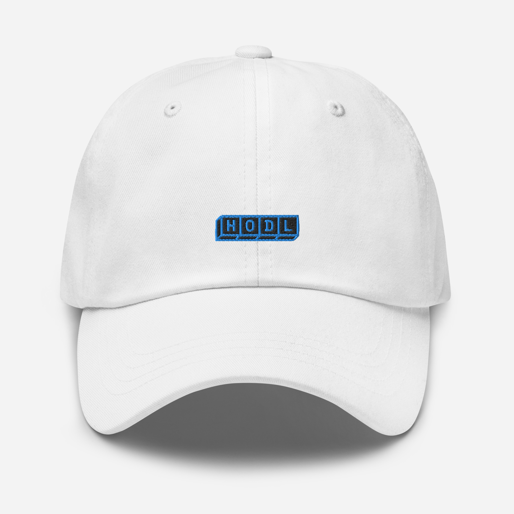 Classic Dad Hat - White - HODL