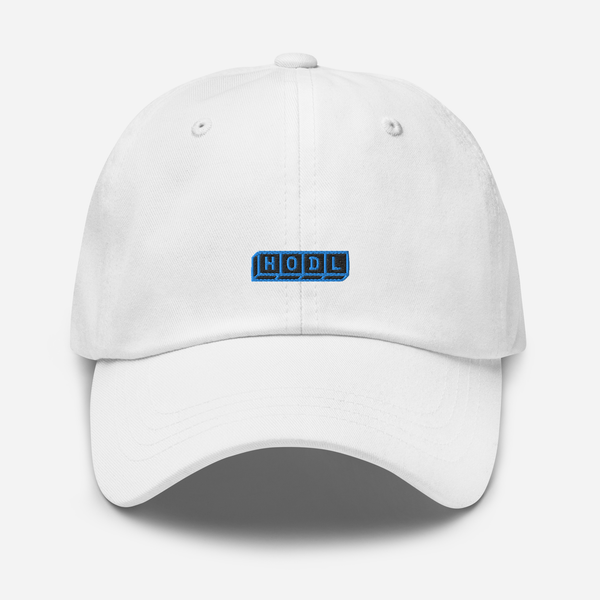 Classic Dad Hat - White - HODL