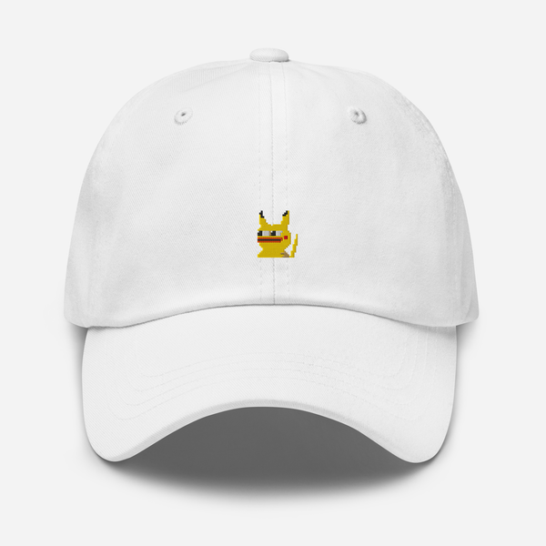 Classic Dad Hat - White - Pepekachu