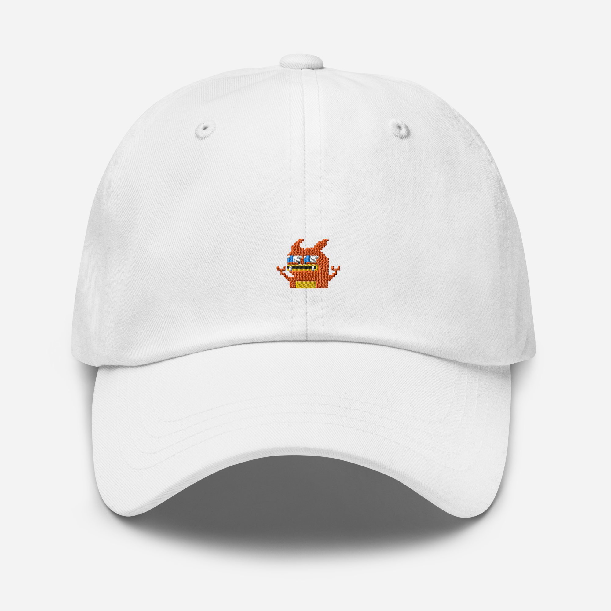 Classic Dad Hat - White - Pepezard