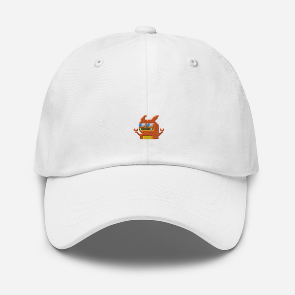 Classic Dad Hat - White - Pepezard