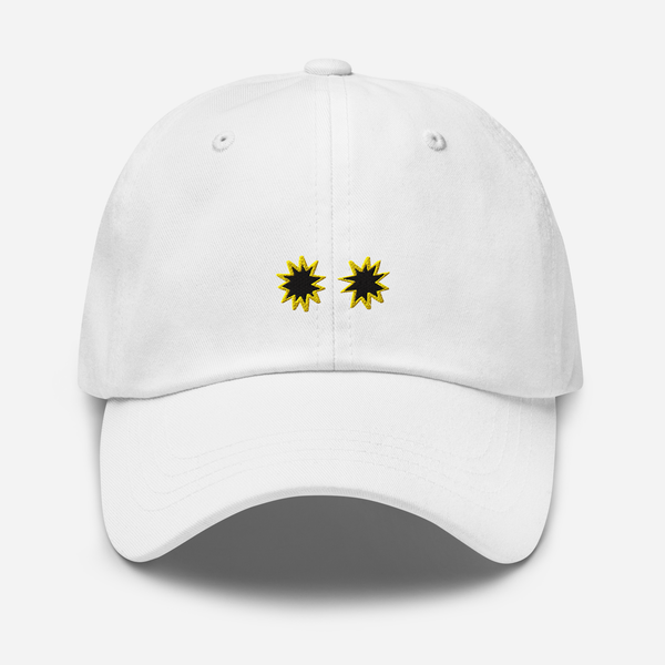 Classic Dad Hat - White - StarsEyes