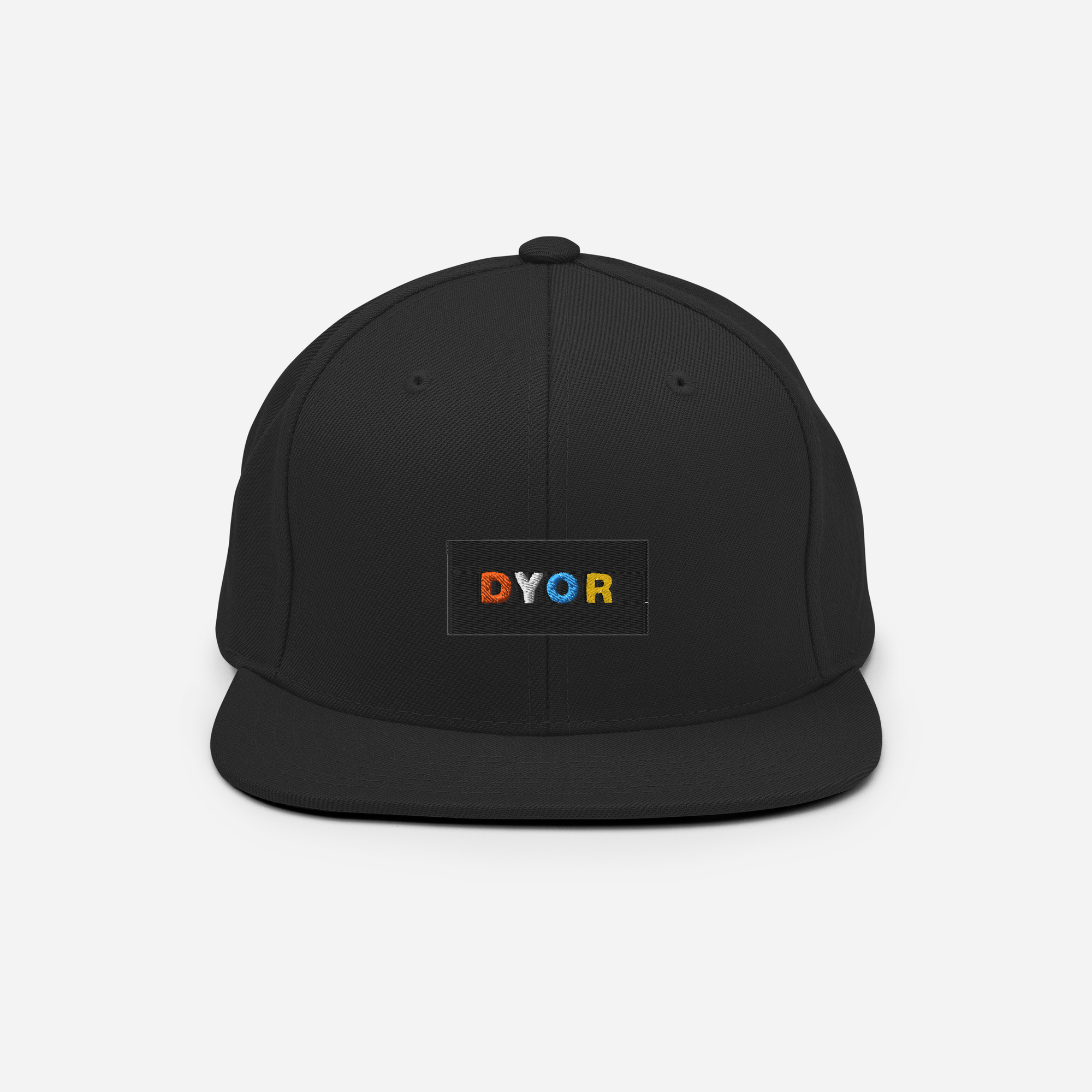 Classic Snapback - BLACK - DYOR