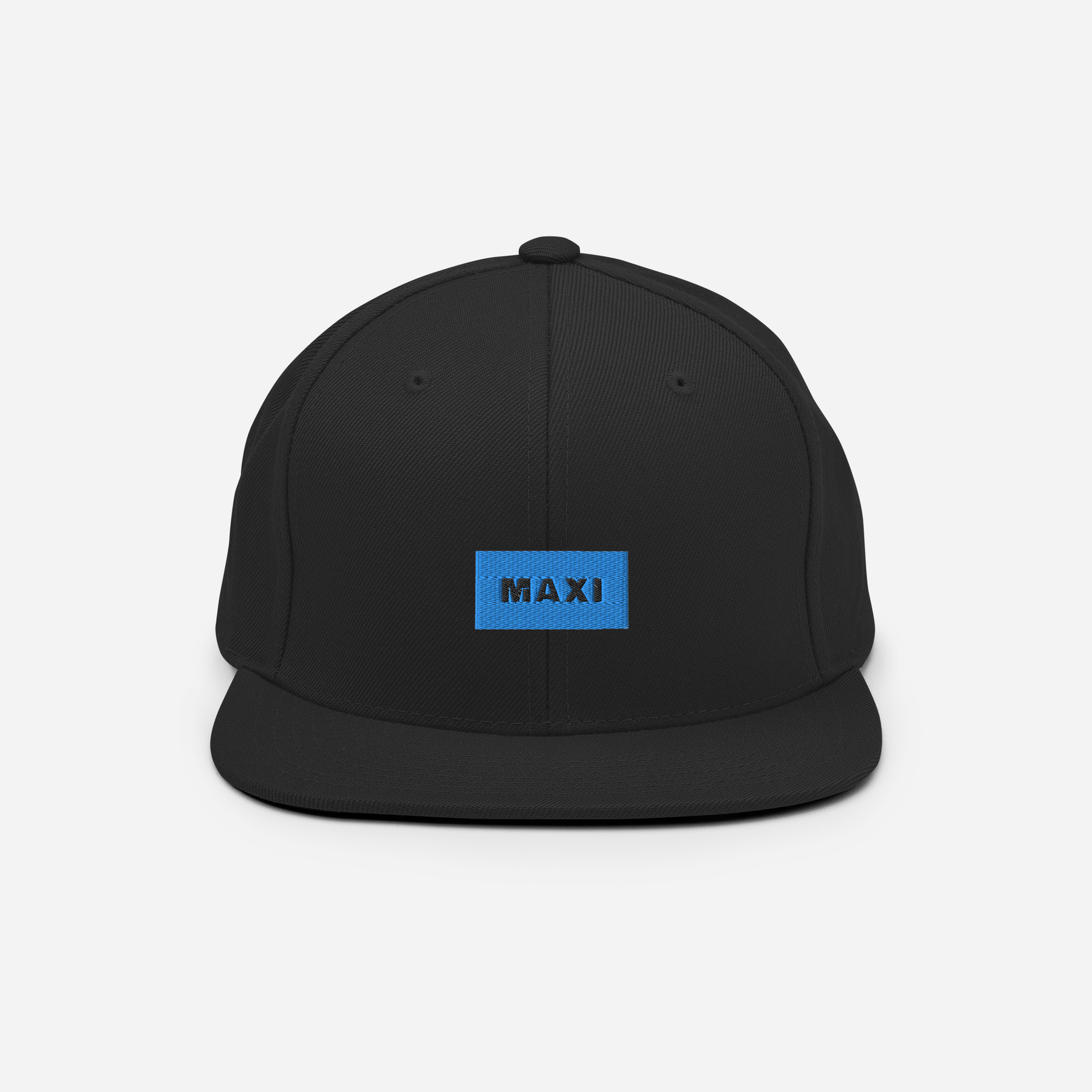 Classic Snapback - Black - MAXI (blue)