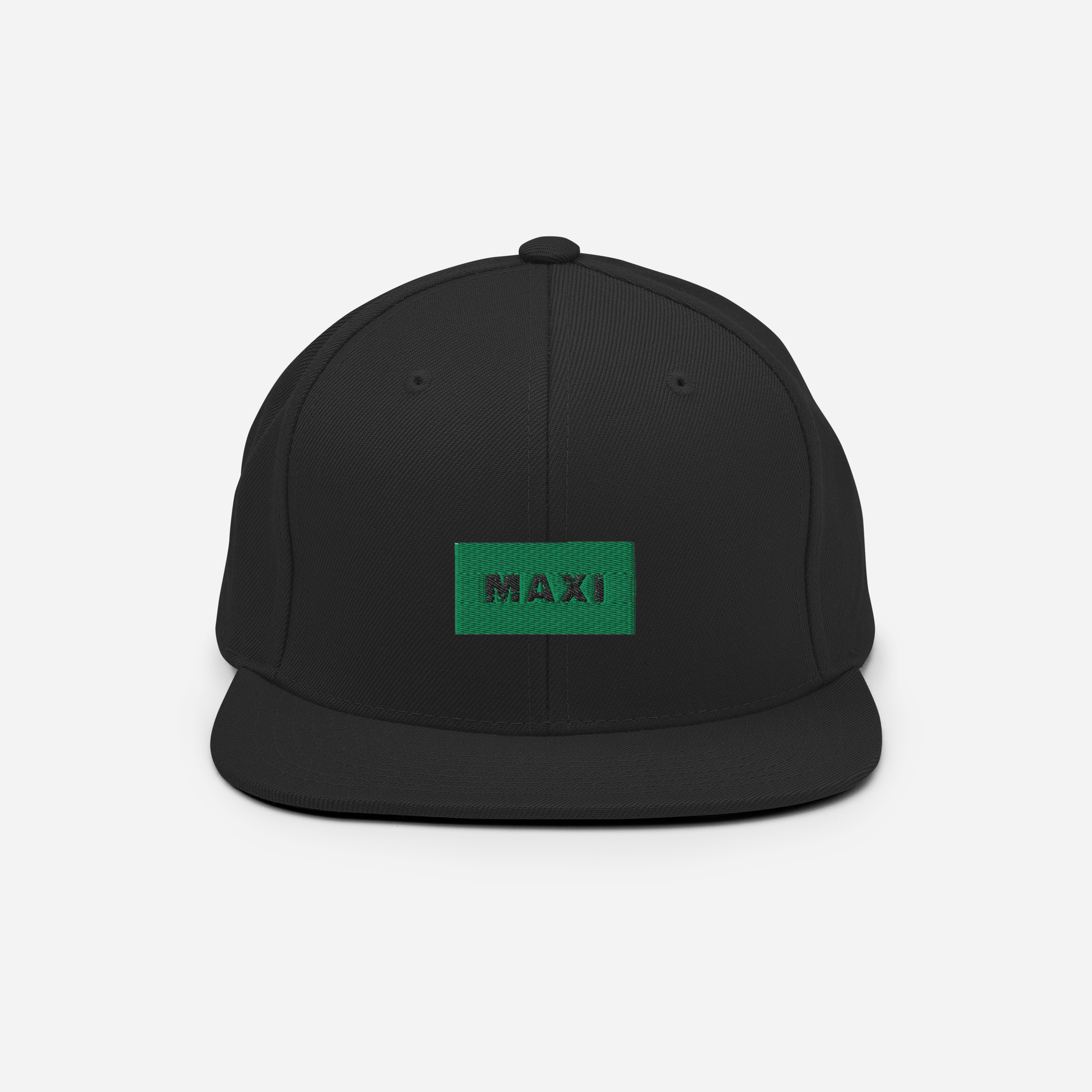 Classic Snapback - Black - MAXI (green)