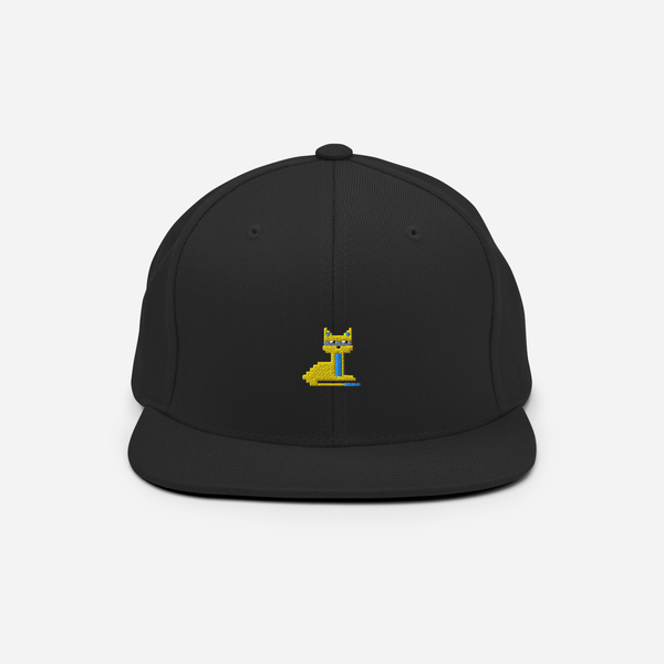 Classic Snapback - Black - NodeCat