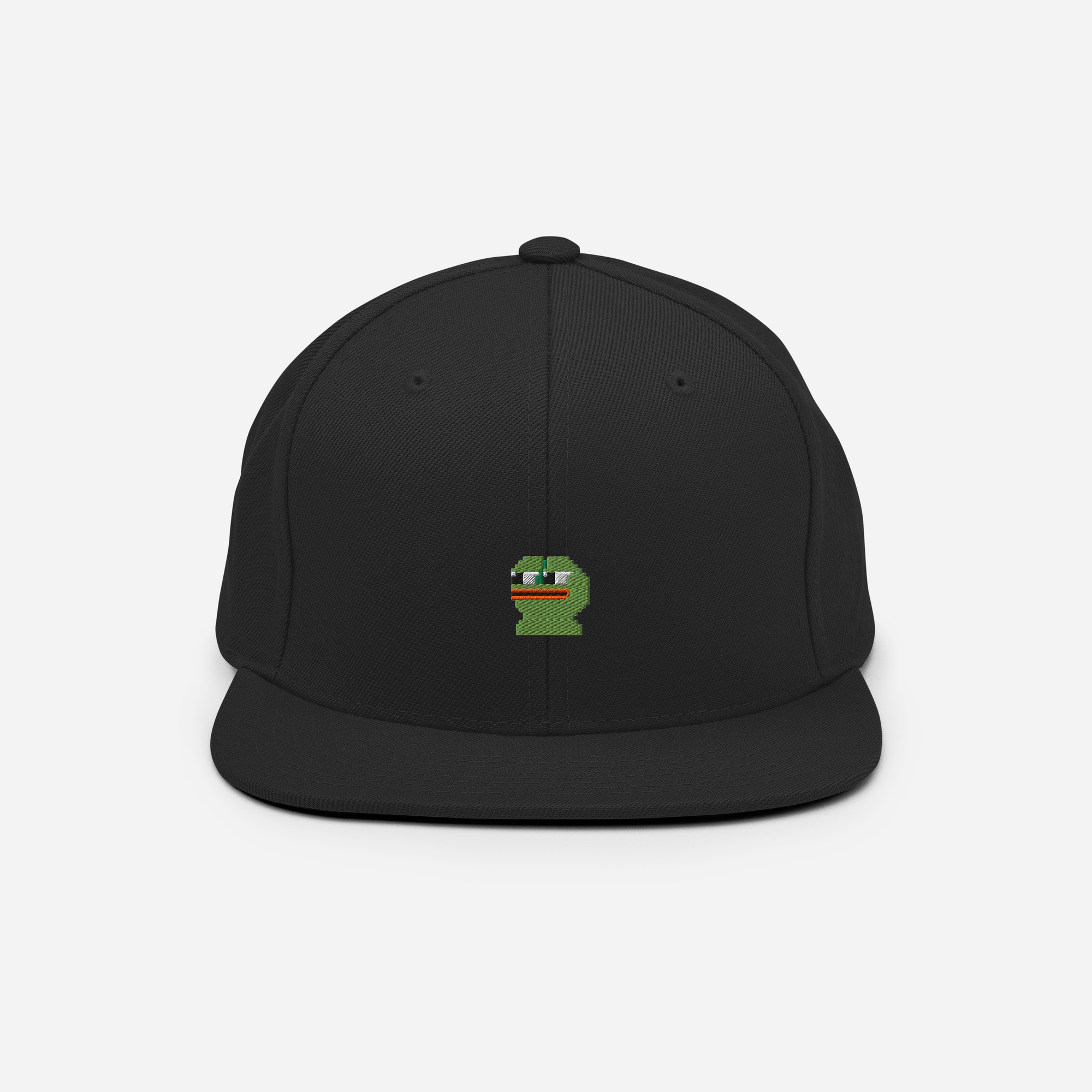 Classic Snapback - Black - Pepe
