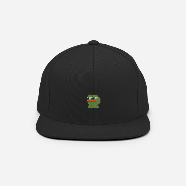 Classic Snapback - Black - Pepe