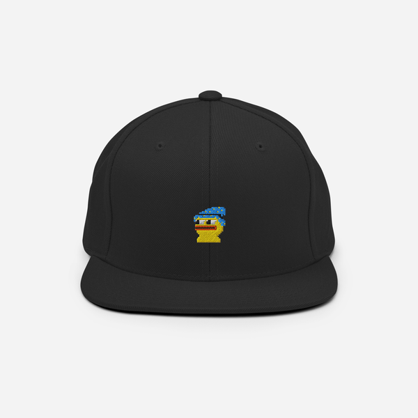 Classic Snapback - Black - Pepewizard