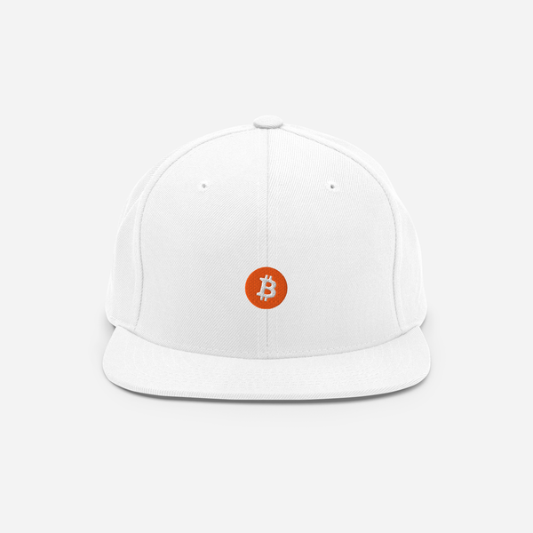 Classic Snapback - White - BTC