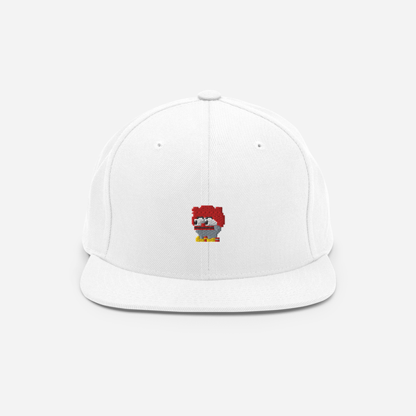 Classic Snapback - White - Clownpepe