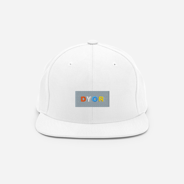 Classic Snapback - White - DYOR